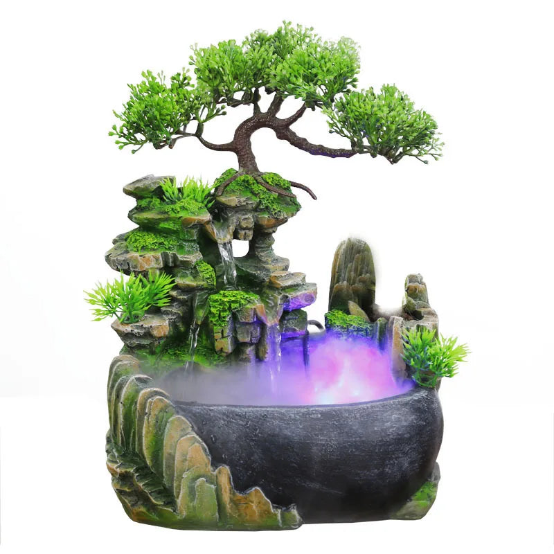 fonte de água,
fonte zen,
chafariz decorativo,
fonte de mesa,
decoração zen,
relaxamento,
feng shui,
bem-estar,
cascata de água,
fonte com LED,
harmonia zen,
ambiente relaxante,
decoração para sala,
presente zen,
fonte de resina